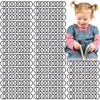 Picture of 360PCS Black Elastic Hair Ties,2cm in Diameter No Crease Finger Rubber Hair Elastics,Small Thin Hair Ponytail Holders Hair Accessories for Women Girls Toddlers Kids