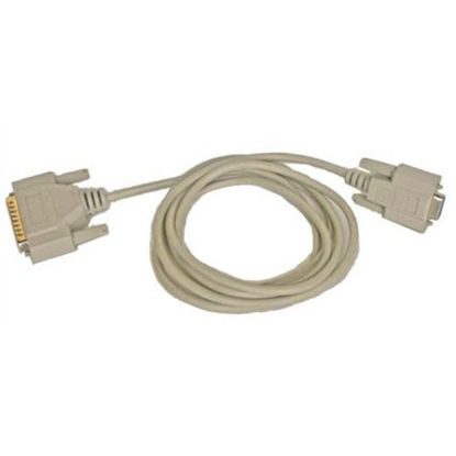 Picture of Epson CEPS-003 Cable, Null Modem Serial, DB-9 Female to DB-25 Male, 6' Length, Beige
