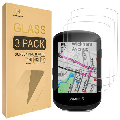 Picture of Mr.Shield [3-Pack Screen Protector For Garmin Edge 530 and Edge 830 [Tempered Glass] [Japan Glass with 9H Hardness] Screen Protector Foils with Lifetime Replacement