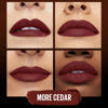 Picture of MAYBELLINE New York Color Sensational Ultimatte Matte Lipstick, Non-Drying, Intense Color Pigment, More Cedar, Deep Rust Brown, 1 Count