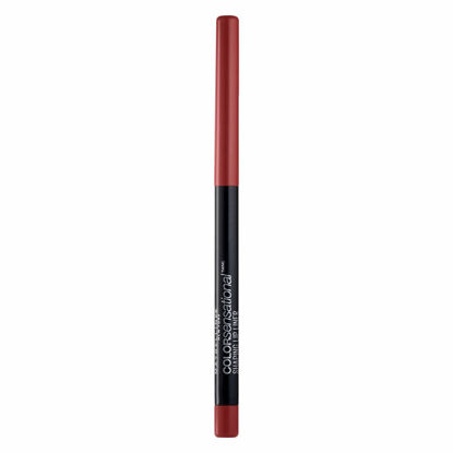 Picture of Maybelline New York Color Sensational Shaping Lip Liner with Self-Sharpening Tip, Brick Red, Red, 1 Count