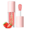 Picture of LANGMANNI Moisturizing Lip Oil,No-Sticky Lip Gloss Lip Balm Lip Care,Fruit Flavoured Lip Oil For Dry Lip's Moisturizing Hydrating And Nourishing ((Strawberry))