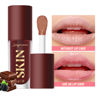 Picture of LANGMANNI Moisturizing Lip Oil,No-Sticky Lip Gloss Lip Balm Lip Care,Fruit Flavoured Lip Oil For Dry Lip's Moisturizing Hydrating And Nourishing ((Chocolate))