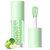 Picture of LANGMANNI Moisturizing Lip Oil,No-Sticky Lip Gloss Lip Balm Lip Care,Fruit Flavoured Lip Oil For Dry Lip's Moisturizing Hydrating And Nourishing ((Green Apple))