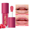Picture of LANGMANNI Moisturizing Lip Oil,No-Sticky Lip Gloss Lip Balm Lip Care,Fruit Flavoured Lip Oil For Dry Lip's Moisturizing Hydrating And Nourishing ((Raspberry))