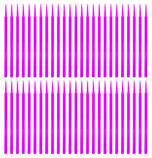 Picture of 100 Pack Phone Charge Port Cleaning Tool kit,Bendable Mini Soft Round Brushes Cleaner Compatible with iPhone 11 Pro Speaker Tablet Camera Laptop Computer Smartphone, Purple