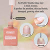 Picture of FZANEST Natural Nude Builder Gel For Nails,Builder Base Sheer Color Gel Nail Polish,Brush On Builder Extension Gel in a Bottle Soak Off French Manicure15ml
