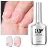 Picture of GAOY Jelly Nude Gel Nail Polish, 16ml Sheer Milky Pink Translucent Soak Off Gel Polish, UV Light Cure for Nail Art DIY, Color 1643