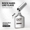 Picture of GAOY 16ml 2 Pcs Glassy Gel Top Coat and Base Coat Set,No Wipe Foundation Combination for UV Light Cure Nail Polish