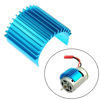 Picture of DGZZI 380 Motor Heat Sink 2PCS Aluminium Alloy Heatsink Cooling Fins for RC 370 380 385 390 395 Size Brushed Brushless Motor Purple and Blue