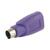 Picture of DGZZI USB to PS2 Adapter 2PCS Purple USB Female to PS/2 Male Converter Adapter for Mouse and Keyboard