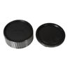 Picture of CamDesign Body Cap & Camera Rear Len Cover Set Compatible with Leica M-Mount Camera fits Ricoh A12 Leica M1-M4 M5 CL M6 MP M7-M9 Hexar RF Epson R-D1 35mm Bessa Cosina Voigtlander 35 RF Zeiss Ikon