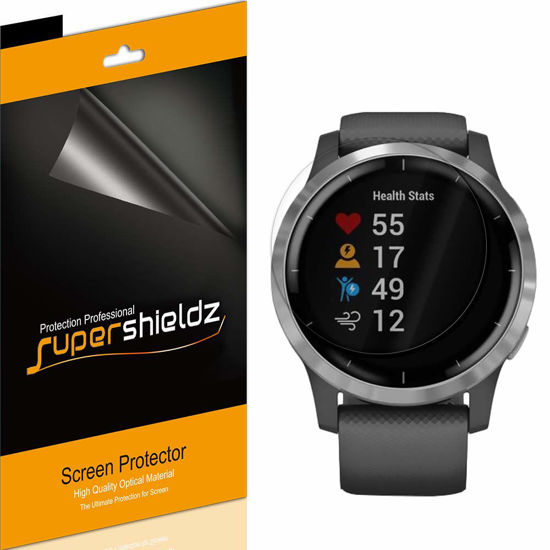 Picture of Supershieldz (6 Pack) Designed for Garmin Vivoactive 4 (45mm) Screen Protector, High Definition Clear Shield (TPU)