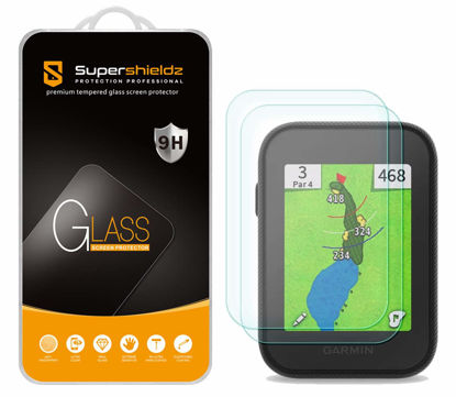 Picture of (2 Pack) Supershieldz Designed for Garmin Approach G30 Tempered Glass Screen Protector, Anti Scratch, Bubble Free