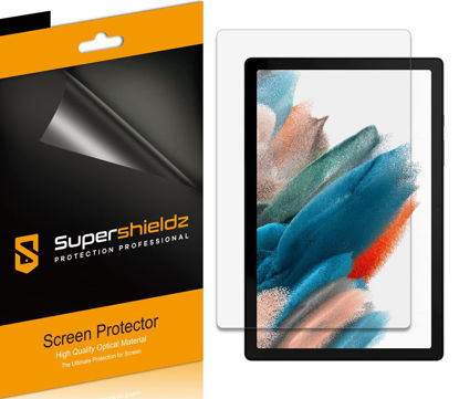 Picture of Supershieldz (3 Pack) Designed for Samsung Galaxy Tab A8 10.5 inch Screen Protector, High Definition Clear Shield (PET)
