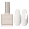 Picture of MAYCHAO 15ML Gel Nail Polish 1Pc White Nail Polish Soak Off UV LED Nail Gel Polish Nail Art Starter Manicure Salon DIY at Home, 0.5 OZ
