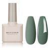 Picture of MAYCHAO 15ML Gel Nail Polish 1Pc Sage Green Soak Off UV LED Art Starter Manicure Salon DIY at Home, 0.5 OZ