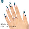 Picture of MAYCHAO 15ML Gel Nail Polish 1Pc Green Blue Gel Polish Soak Off UV LED Nail Polish Nail Art Starter Manicure Salon DIY at Home, 0.5 OZ
