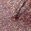 Picture of MAYCHAO 15ML Gel Nail Polish 1Pc Clear Pink Glitter Nail Polish Soak Off UV LED Nail Gel Polish Nail Art Starter Manicure Salon DIY at Home, 0.5 OZ