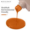 Picture of MAYCHAO 15ML Gel Nail Polish 1Pc Fall Pumpkin Gel Polish Soak Off UV LED Nail Polish Nail Art Starter Manicure Salon DIY at Home, 0.5 OZ