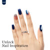 Picture of MAYCHAO 15ML Gel Nail Polish 1Pc Navy Blue Gel Polish Soak Off UV LED Nail Polish Nail Art Starter Manicure Salon DIY at Home, 0.5 OZ