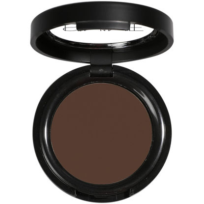 Picture of ISMINE Single Eyeshadow Powder Palette Matte Coffee, High Pigment, Longwear Single Brown Eye Makeup for Day & Night (#04)