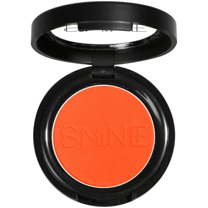 Picture of IS'MINE Single Orange Matte Eyeshadow Powder Palette High Pigment, Longwear, Intense Color Best Orange Eyeshadow
