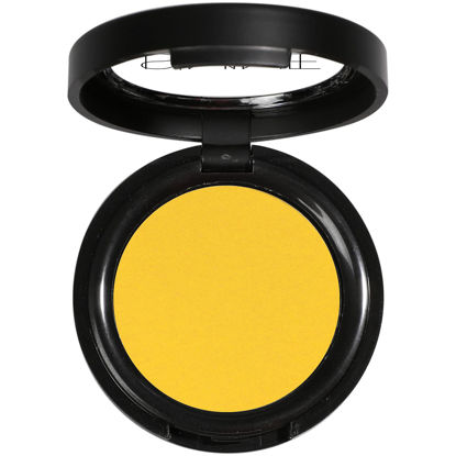 Picture of IS'MINE Single Eyeshadow Powder Palette High Pigmented Vegan Yellow Matte Eye shadow Makeup Singles (#11)