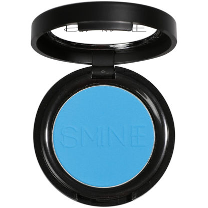 Picture of IS'MINE Single Sky Blue Matte Eyeshadow, High Pigment, Longwear, Intense Color Best Pressed Eye Makeup for Day & Night