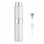 Picture of Lisapack 8ML Atomizer Perfume Spray Bottle for Travel, Empty Refillable Cologne Dispenser, Portable Sprayer (Silver)