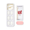 Picture of KISS imPRESS Color Press-On Manicure Fake Nails, Brie - Short Length, Matte, Polish-Free Solid Color Mani, Includes Prep Pad, Mini File, Manicure Stick, and 30 Fake Nails