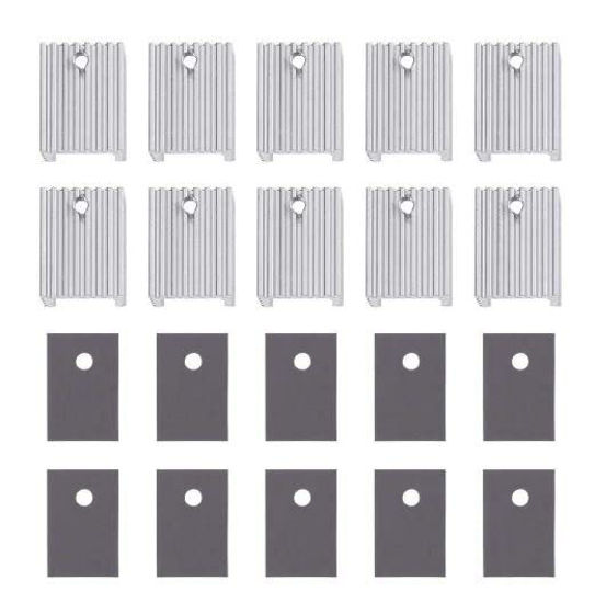 E-INFINITY New 10pcs TO-220 Insulation Tablets Circle M3 Transistor