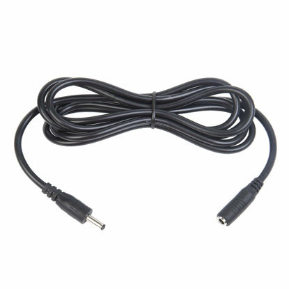 Picture of Universal 5ft Power Extension Cable, COOLM DC 5 Volt 3.5mm x 1.35mm 20AWG Power Adapter Extension Cord, Extend Additional 5ft Length 1.5M for DC 5V Power Adapter Wall Charger 3.5x1.35mm DC Plug
