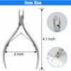 Picture of Cuticle Trimmer Cuticle Nippers,Professional Stainless Steel Cuticle Cutter Cuticle Remover,Pedicure Manicure Tools for Fingernails and Toenails
