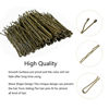 Picture of KANPRINCESS 100PCS 2Inches Hair Pins Kit Hair Clips Secure Hold Bobby Pins Hair Clips for Women Girls and Hairdressing Salon With Clear Storage Box(Bronze)