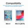 Picture of amFilm Screen Protector for iPad Mini 5/iPad Mini 4, Tempered Glass, 1 Pack