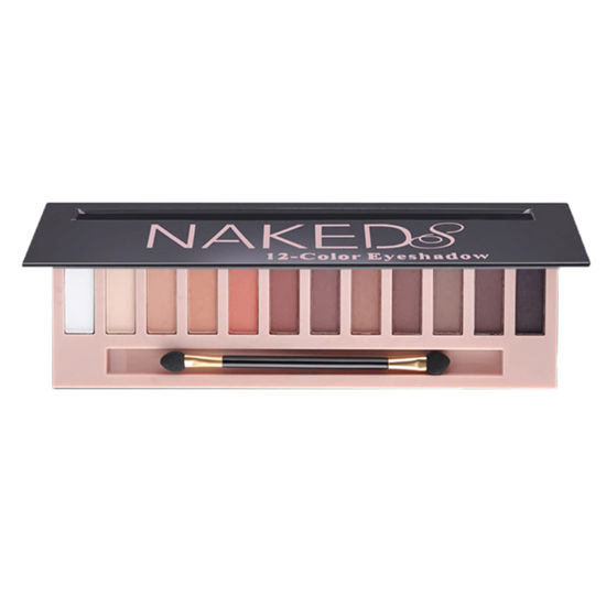 Picture of BestLand 12 Colors Makeup Nude Colors Eyeshadow Palette Natural Nude Matte Shimmer Glitter Pigment Eye Shadow Pallete Set Waterproof Smokey Professional Beauty Makeup Kit (Color A Matte)