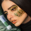 Picture of DAGEDA Body Glitter Gel, Face Glitters Body Gel Sequins Shimmer Liquid Eyeshadow, Chunky Glitter for Face Hair Nails, Holographic Cosmetic Laser Powder Festival Glitter Makeup 50ml (Green)