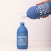 Picture of Compagnie de Provence Savon de Marseille Extra Pure Liquid Soap - Velvet Seaweed - 16.9 Fl Oz Glass Pump Bottle and 33.8 fl oz Plastic Bottle Refill