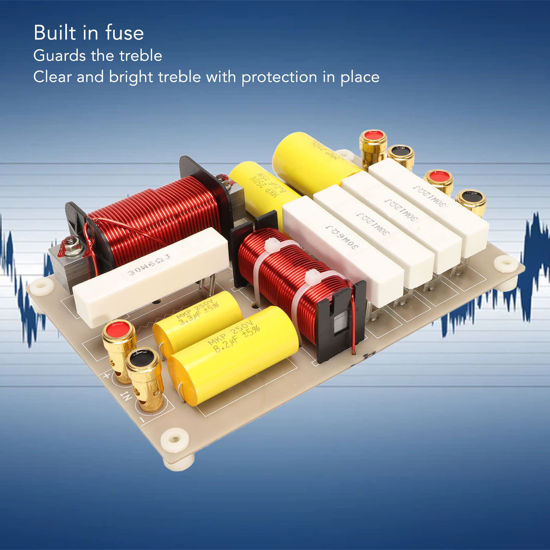 GetUSCart 2 Way Crossover Filters Frequency Divider, Audio Frequency