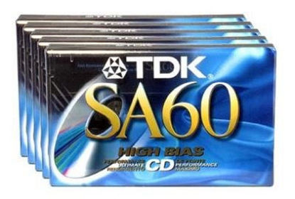 Picture of Sa-60 High Bias Audio Cassettes