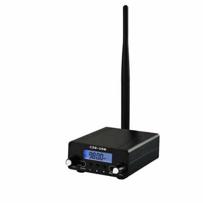 Picture of MaxDare 0.5W FM Transmitter for Church Parking Lot - FCC Certified Long Range Stereo Mini Radio Station for Drive-in Movie, Fireworks Show, and Outdoor Events