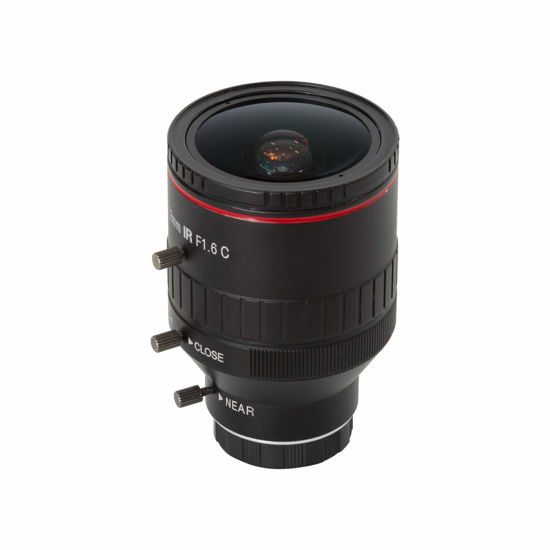 Picture of Arducam 2.8-12mm Varifocal C-Mount Lens for Raspberry Pi HQ Camera, with C-CS Adapter, Industrial Telephoto Lens
