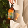 Picture of Compagnie de Provence Savon de Marseille Apothicare Liquid Soap, Mint Basil, 16.9 Fl Oz Glass Pump Bottle and 33.8 fl oz Plastic Bottle Refill