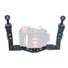Picture of nitescuba NS10 Underwater Camera Tray extendable Handle Grips Bracket for gopro,pt059,rx100 uw Camera housing Universal Soft Handle with Aluminum and Rubber Material