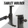 Picture of Bulletpoint Mounting Solutions Universal Tablet Mount for Truck Compatible with Apple iPad & Samsung Tablets - 20mm Integrated Ball with 7cm Matte Carbon Fiber + Kevlar Mounting Arm