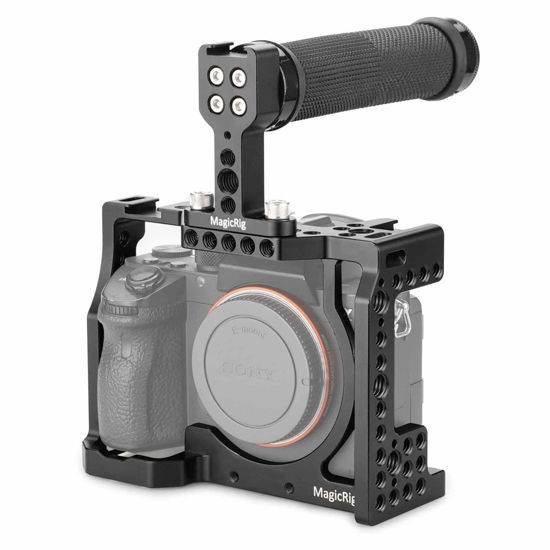 Selens Aluminum Alloy Camera Cage Rig For Sony A7III / A7RIII / A7MIII - Protective Grip