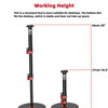 Picture of IFOOTAGE Cobra RB-A200 Round Base Monopod,Professional Camera Aluminium Monopod with Quick Adjustment Height Buckle,Compatibility DSLR Cameras Camcorders，Suitable for Desktop Vlog Shooting
