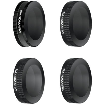 Picture of SANDMARC Aerial Filters for DJI Mavic Air - ND4, ND8, ND16 and Polarizer Filter Set