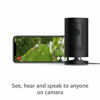 Picture of Ring Stick Up Cam Plug-In HD security camera with two-way talk, Works with Alexa - Black
